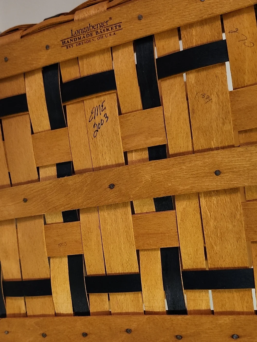Longaberger Proudly American Picnic Basket
